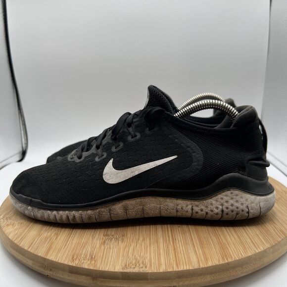 Nike Mens Size 9 Free RN 2018 942836-001 Black Running Shoes Sneakers main image 7